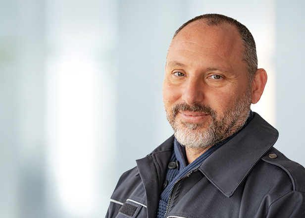 Porträt von Christian Di Iorio, Wachleiter Langenpreising.