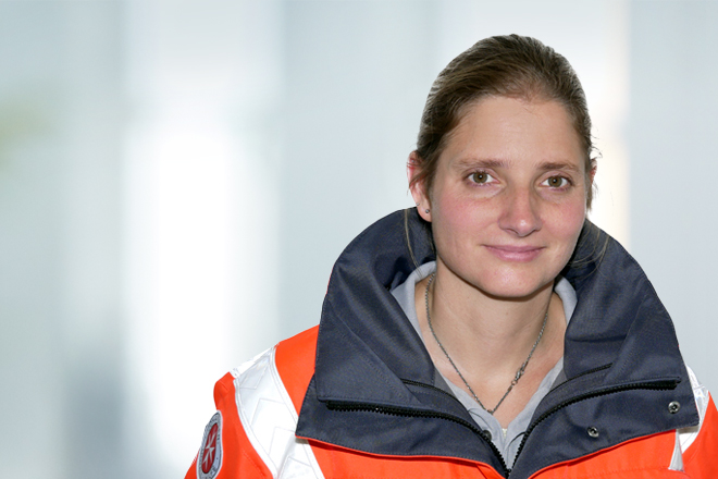 Porträt von Eva-Maria Geiß, Ortsbeauftragte Allershausen.