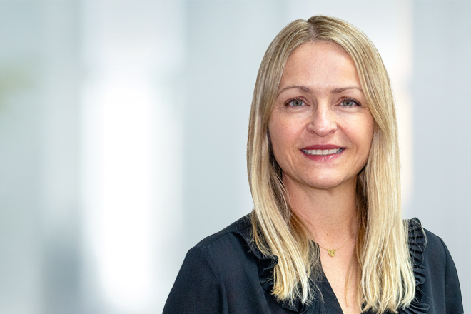 Porträt von Melanie Ostermeyer, Sachgebietsleitung Schule und Jugendhilfe.