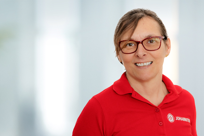 Porträt von Sabine Schauer, Pflegedienstleitung Tagespflege.