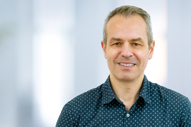 Porträt von Tobias Aigner, Mediensprecher und Teamleiter Kommunikation.