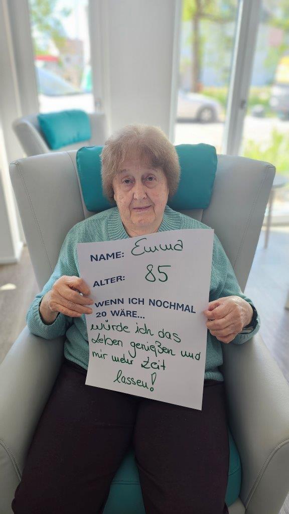 Emma, 85, würde das Leben mehr genießen