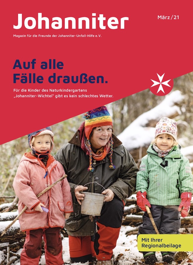 Titelblatt Johanniter 1/21