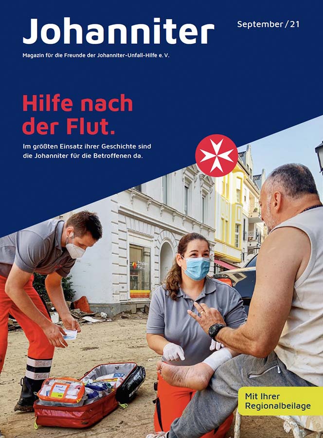 Titelblatt Johanniter 21/3