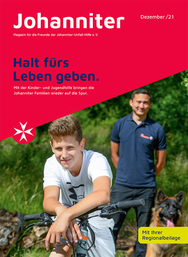 Titelblatt Johanniter 21/4