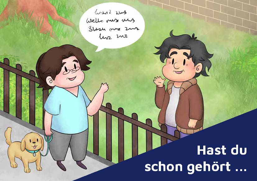 Postkarte für den Infoabend zum Hospizbegleiter