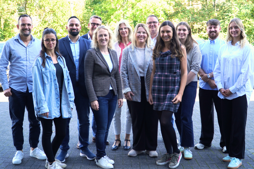 Das Team der Johanniter-Hochwasserhilfe NRW