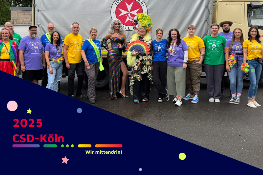 Team des Regionalverband Bonn/Rhein-Sieg/Euskirchen beim CSD-Köln