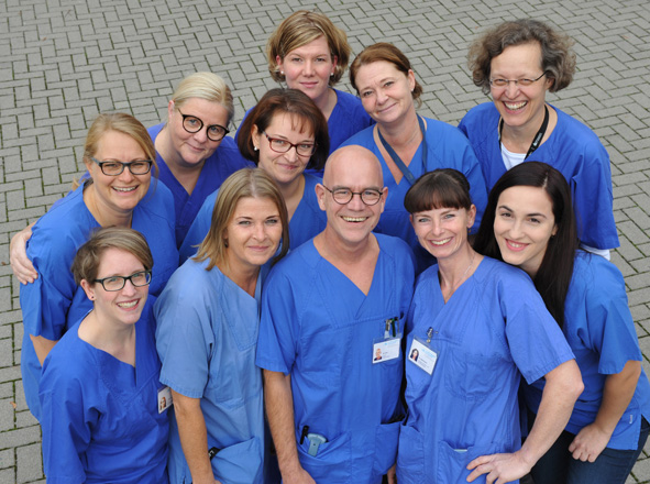 Team der Intensivstation