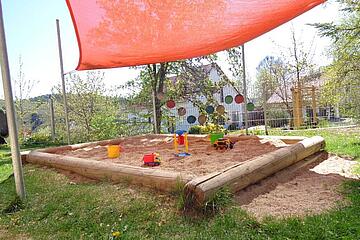 Sandkasten Johanniter-Kinderkrippe "Bergzwergerl"