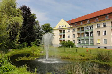 Historische Parkanlage des Johanniter-Krankenhauses