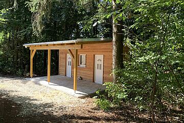 Außenansicht Johanniter-Waldkindergarten "Märchenzwerge"