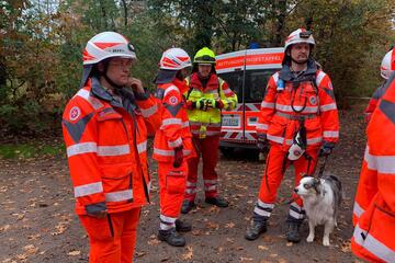 Bildimpression Rettungshundeteam
