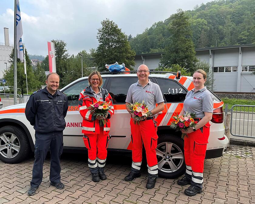 Gruppenbild Rettungswachenteam