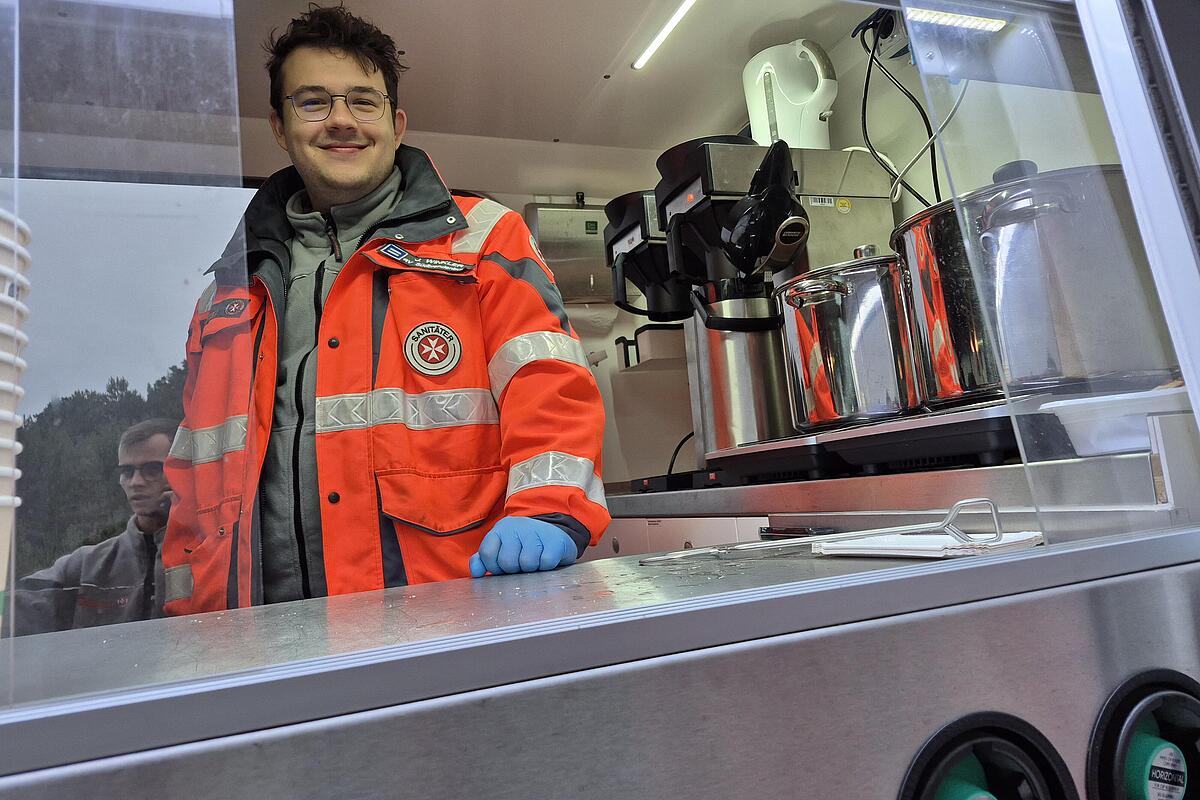 Medizinische Task Force 18 trainiert Marschfahrt