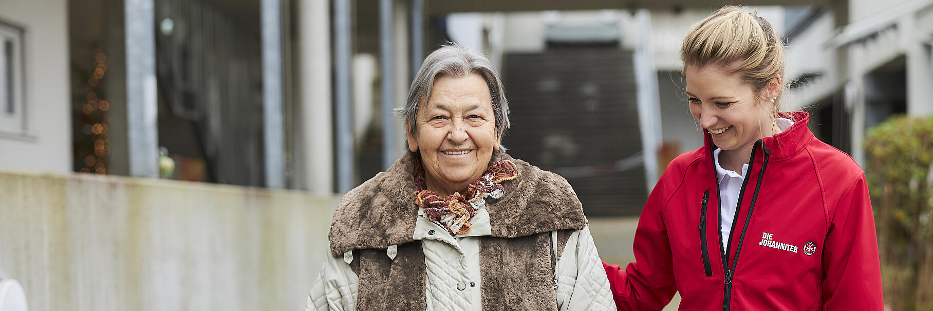 Alltagshelferin der Johanniter in Bayerisch Schwaben