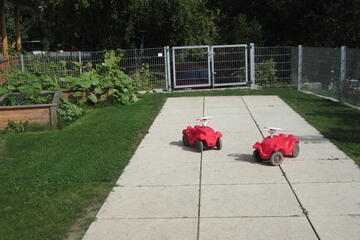 Rennstrecke Johanniter-Kinderkrippe "Bergzwergerl"