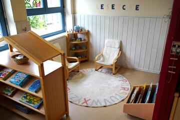 Leseecke für die Kinder