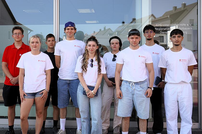Team der Johanniter in Amberg 