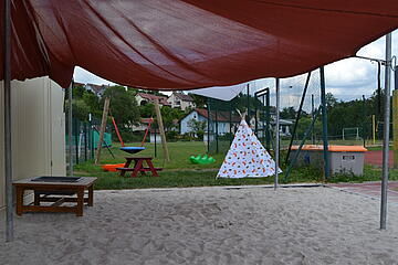 Garten Johanniter-Kinderkrippe "Talwichtel"