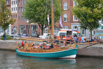 Übung im Lübecker Museumshafen