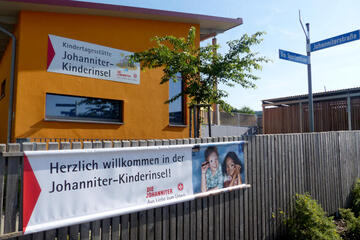 Außenaufnahme Johanniter-Kinderinsel Reckendorf