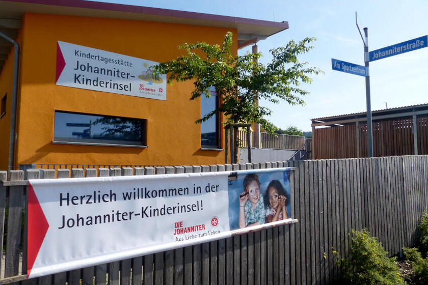 Außenaufnahme Johanniter-Kinderinsel Reckendorf