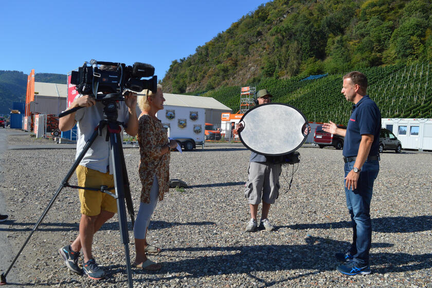 Christian Görg im ZDF ein Interview.