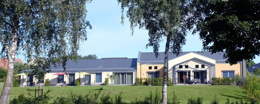 Ansicht des Hospizhaus Heidekreis in Bad Fallingbostel von der Straße