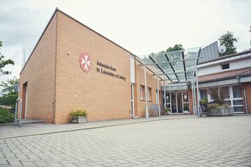 Eingangsbereich des Johanniterhauses St. Laurentius zu Loburg