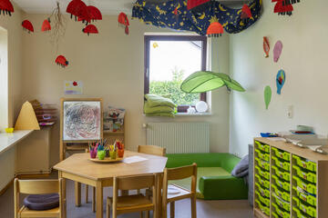 Gruppenraum in der Kita Fuchsbau