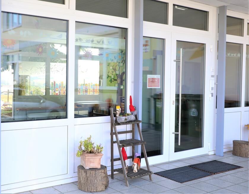 Eingang Johanniter-Kindergarten "Lambertiwichtel"