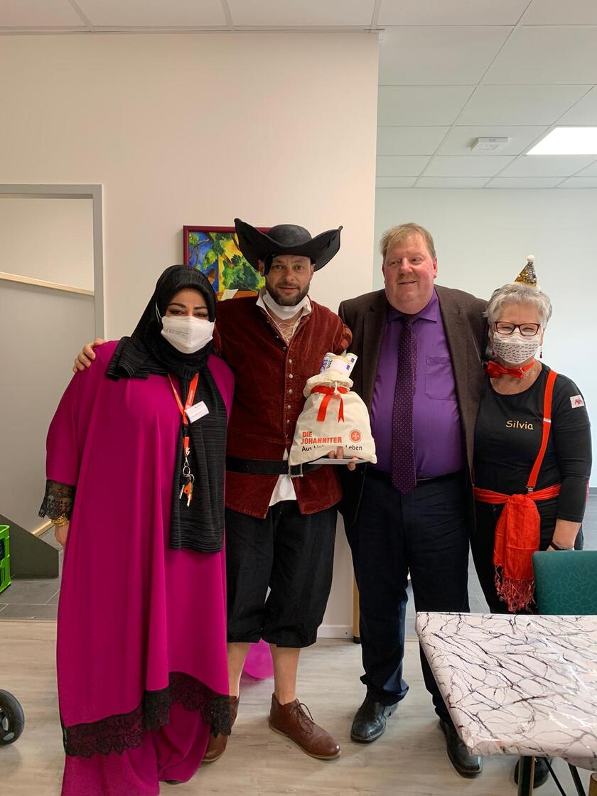 Fasching 2022 im Johanniter-Quartier Gersthofen 10