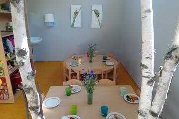 Essbereich Johanniter-Kinderkrippe "KiWitt" 