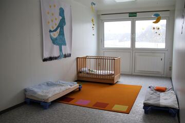 Schlafraum Johanniter-Kinderhaus Burglengenfeld