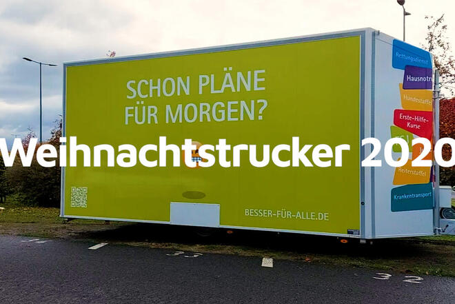 Weihnachtstrucker 2020.