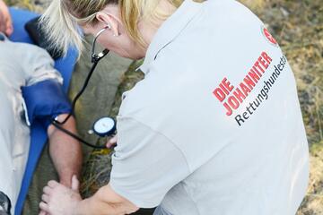 Die Mitglieder der Johanniter-Rettungshundestaffel stehen für den Notfall an 365 Tagen im Jahr rund um die Uhr zur Verfügung.