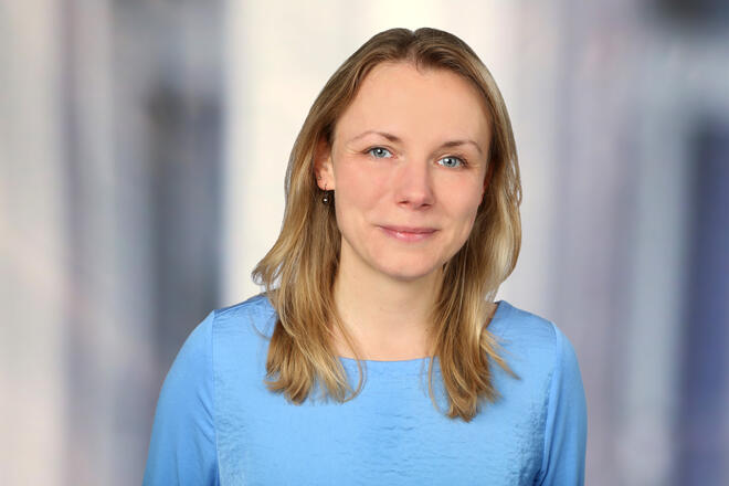 Foto Frau Giana Cavdar, leitende Psychotherapeutin 