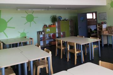 Speiseraum Johanniter-Kinderhort "Farbenklecks"