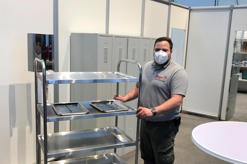 Eröffnung des Impfzentrums Lübeck