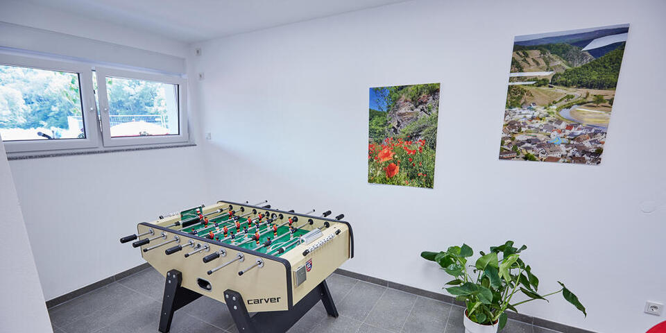 Der Tischkicker im Treffpunkt "vor Müllert"