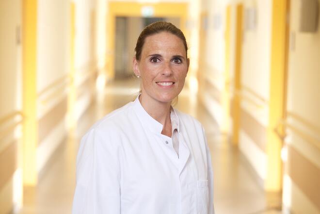 Frau Kemper, Oberärztin Abt. Allgemein- und Viszeralchirurgie im Johanniter-Krankenhaus