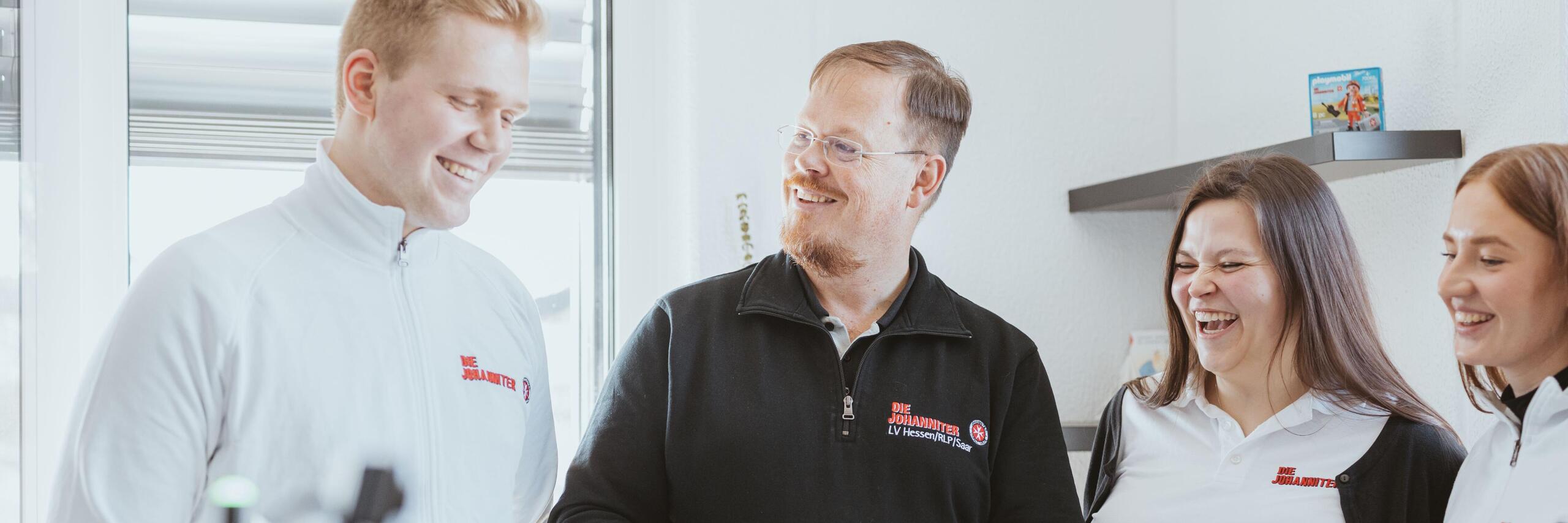 Besprechung im Kundenservice-Center