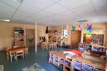 Der "Hasen-Raum" und Elementarbereich der Kita "Wichtelstube"