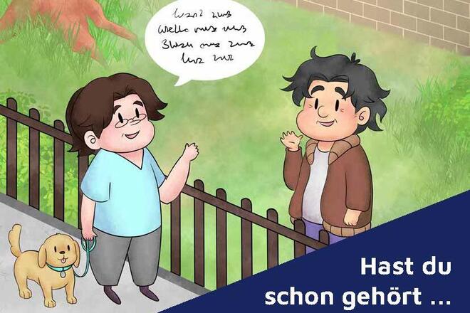 Postkarte für den Infoabend zum Hospizbegleiter