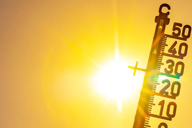 Thermometer für Sonne