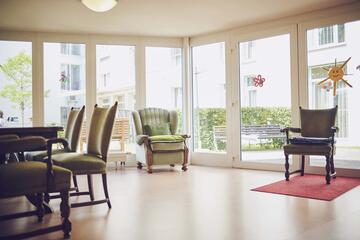 Aufenthaltsraum im Johanniter-Haus Herrsching