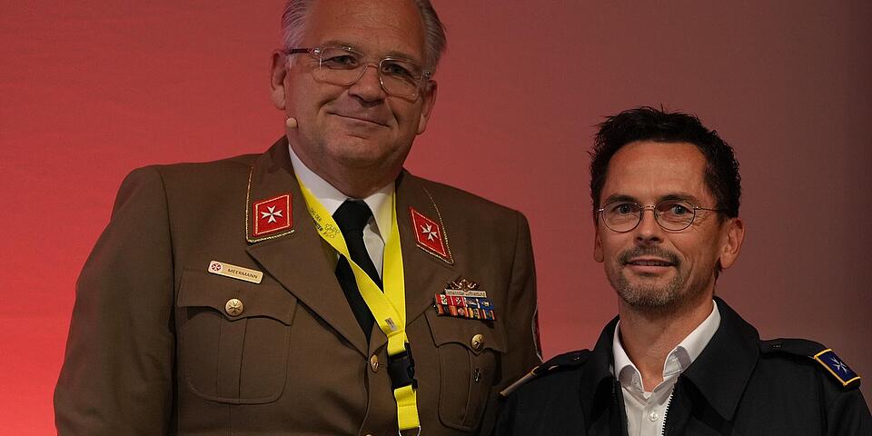 Ehrung im Rahmen des Tag der Johanniter