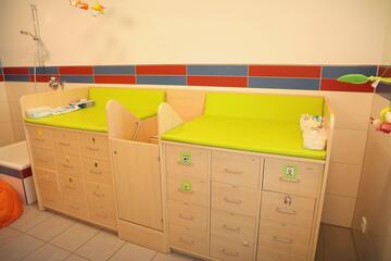 Wickeltisch Johanniter-Kinderkrippe "Naabtalzwerge"