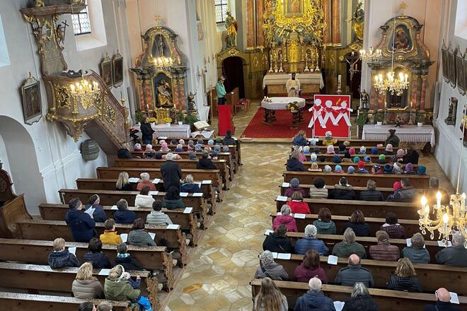 Innenansicht Pfarrkirche Mariä Heimsuchung